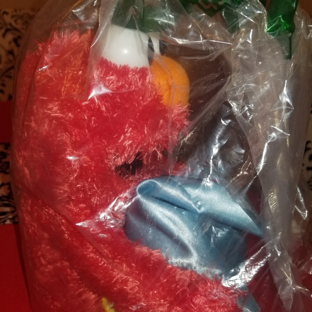 Peek-A-Boo Elmo Plush Doll